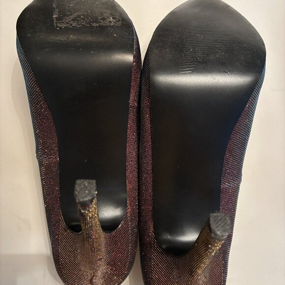 k&m  Size 10, 4 Inches High, Turquoise and Red Multicolor - Picture 7 of 11